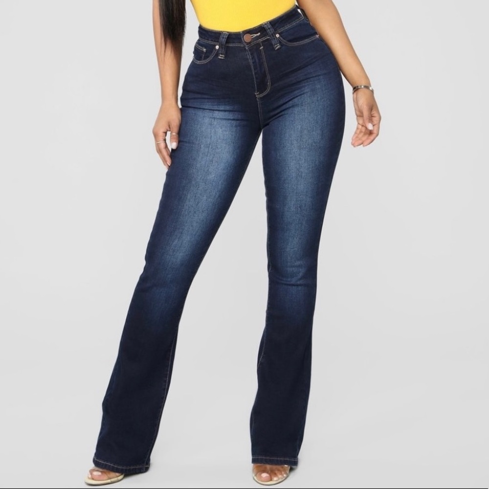 NEW🔸 Fashion Nova High-Rise Bootcut Denim